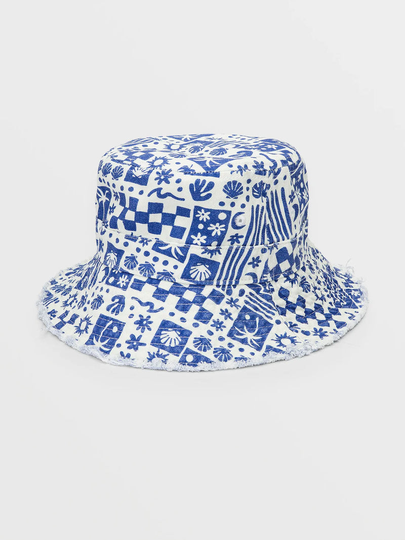 Load image into Gallery viewer, Volcom Unisex Drifter Bucket Hat Turtle Blue E5512405_TRB
