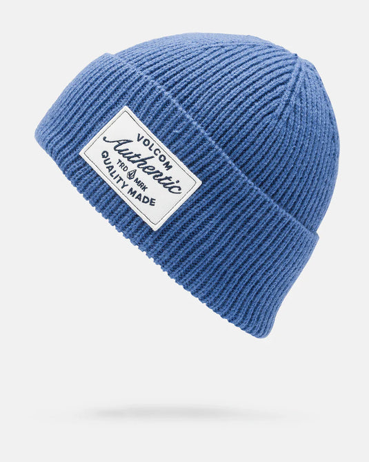 Volcom Women's Full Cut Work Beanie Royal E5832500_ROY