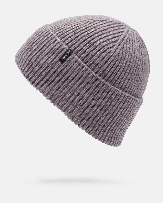 Volcom Womens' Full Cut Work Beanie Smoke E5832500_SMK