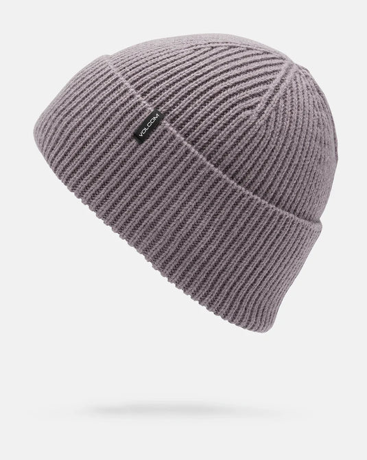Volcom Womens' Full Cut Work Beanie Smoke E5832500_SMK