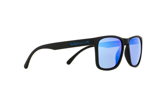 Red Bull Unisex Spect Edge Sunglasses Black with Blue Mirror EDGE-002P