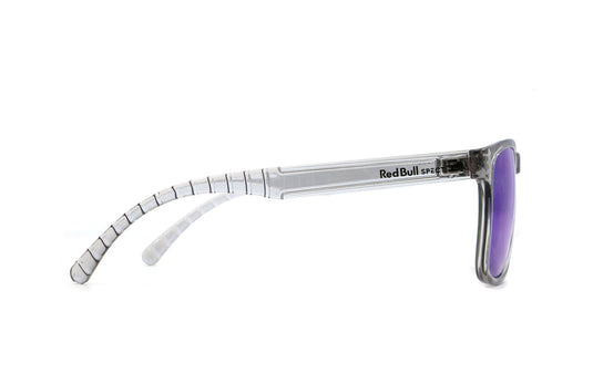 Red Bull Unisex Spect Edge Sunglasses Clear Smoke with Green-Purple Mirror EDGE-005P