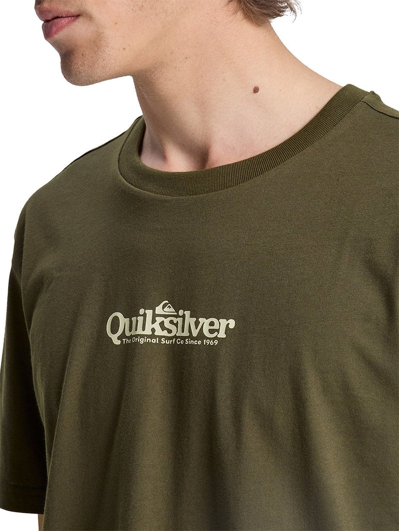 Load image into Gallery viewer, Quiksilver Men's Fineline T-Shirt Grape Leaf EQYZT08174-CRE0
