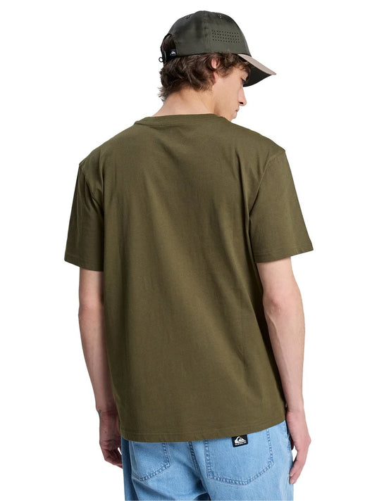 Quiksilver Men's Fineline T-Shirt Grape Leaf EQYZT08174-CRE0