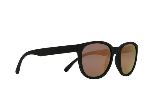 Red Bull Unisex Spect Esme Sunglasses Matte Black with Rose Mirror ESME-002P