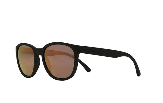 Red Bull Unisex Spect Esme Sunglasses Matte Black with Rose Mirror ESME-002P