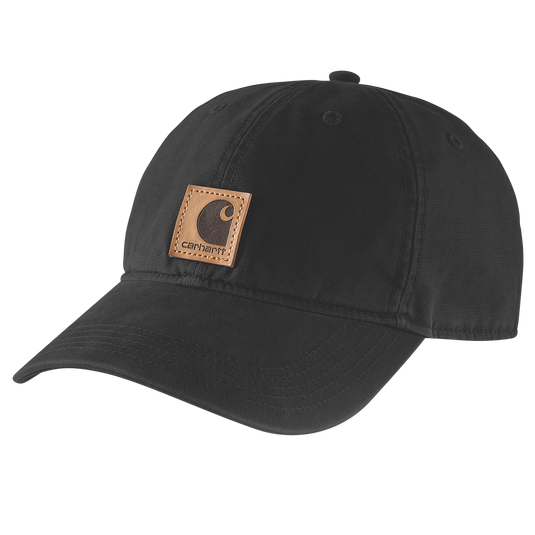 Carhartt Unisex Canvas Cap Black 100289-001