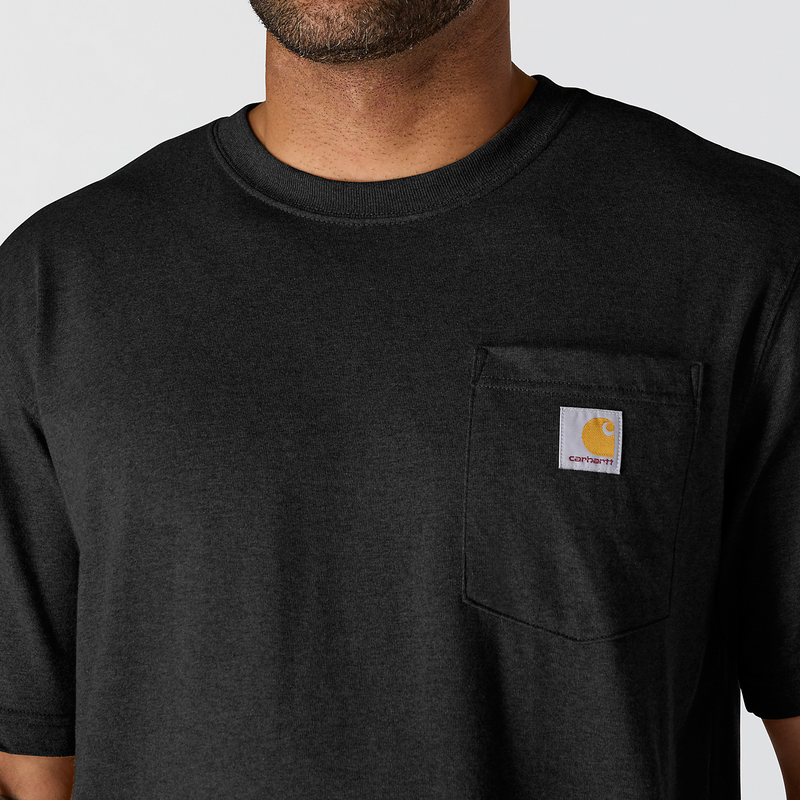 Load image into Gallery viewer, Carhartt Men's Relaxed Fit Heavyweight Pocket T-Shirt Carbon Heather 103296-CRH
