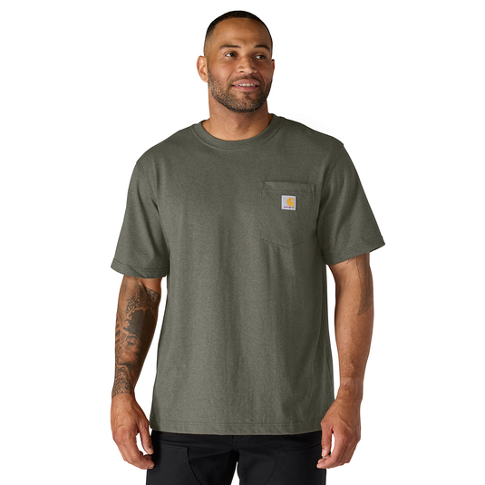 Carhartt Men's Dearborn Relaxed Pocket T-Shirt Dusty Olive 103296-DOV