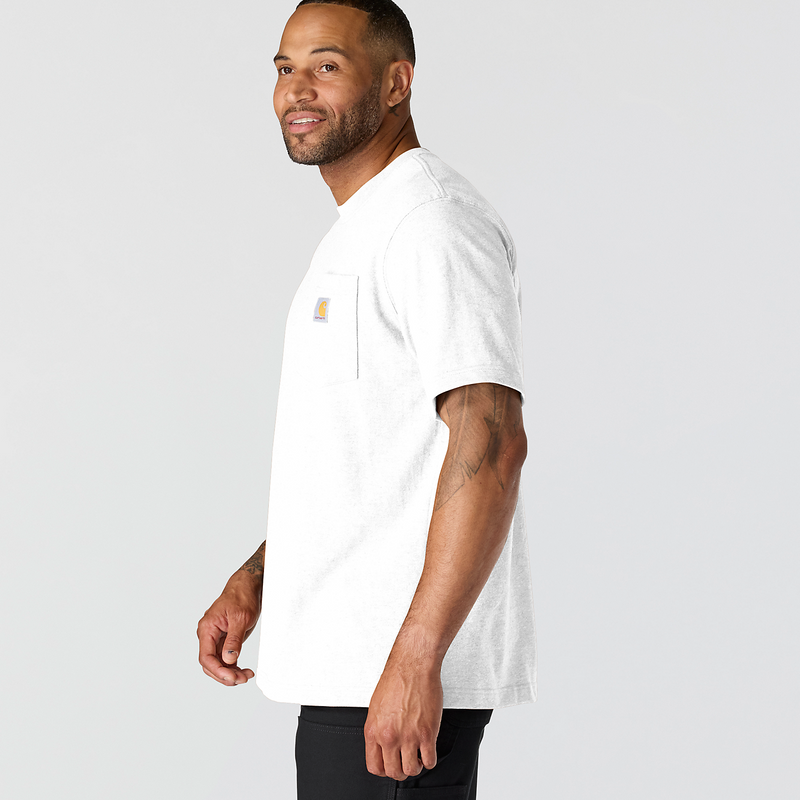 Load image into Gallery viewer, Carhartt Men's Dearborn Relaxed Pocket T-shirt White 103296-WHT
