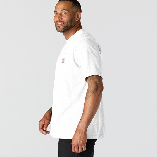 Carhartt Men's Dearborn Relaxed Pocket T-shirt White 103296-WHT