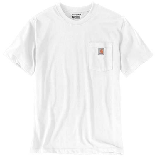 Carhartt Men's Dearborn Relaxed Pocket T-shirt White 103296-WHT