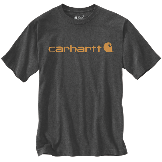 Carhartt Men's Dearborn Relaxed Logo T-Shirt Carbon Heather 103361-CRH