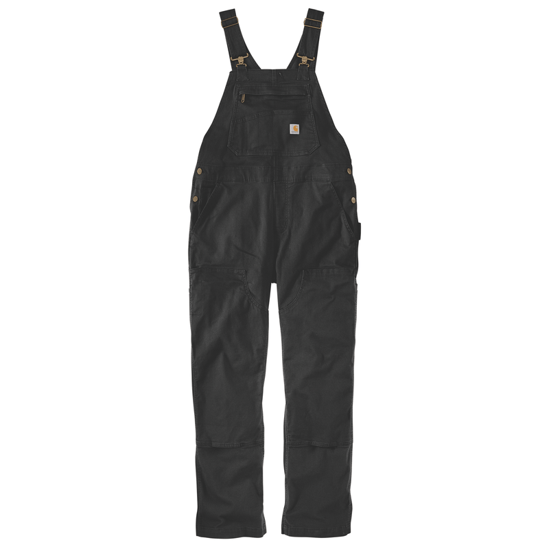 Load image into Gallery viewer, Carhartt Womens&#39; Loose Fit Canvas Bib Overall Black 106001-N04
