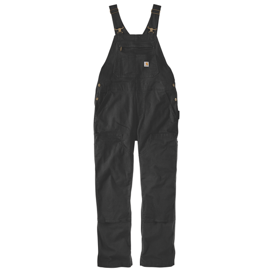 Carhartt Womens' Loose Fit Canvas Bib Overall Black 106001-N04
