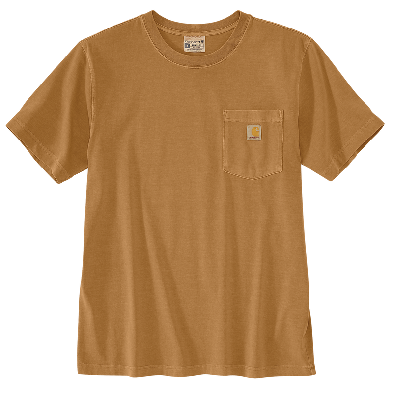 Load image into Gallery viewer, Carhartt Men's Irvine Relaxed Garment Dyed T-Shirt Brown 106252-BRN
