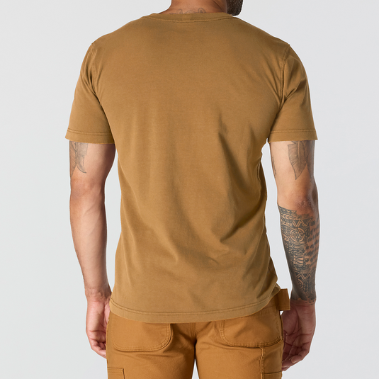 Carhartt Men's Irvine Relaxed Garment Dyed T-Shirt Brown 106252-BRN