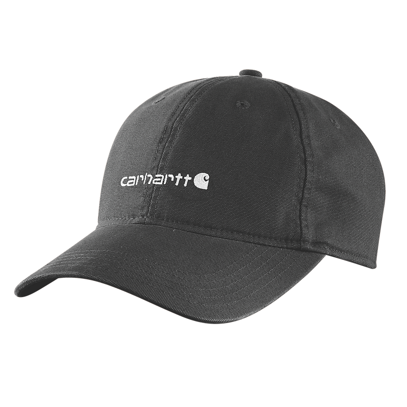 Load image into Gallery viewer, Carhartt Women's Canvas Embroidered Graphic Cap Black 106810-N04
