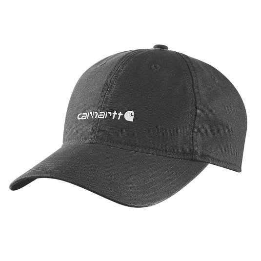 Carhartt Women's Canvas Embroidered Graphic Cap Black 106810-N04