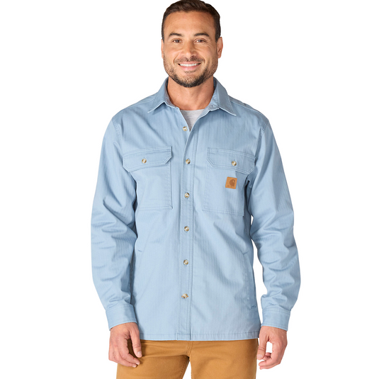 Carhartt Men's Newcastle Long Sleeve Shirt Jac Rolling Thunder 107307-EC3