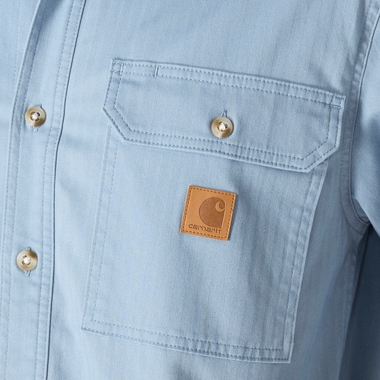 Carhartt Men's Newcastle Long Sleeve Shirt Jac Rolling Thunder 107307-EC3