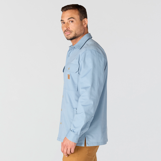 Carhartt Men's Newcastle Long Sleeve Shirt Jac Rolling Thunder 107307-EC3
