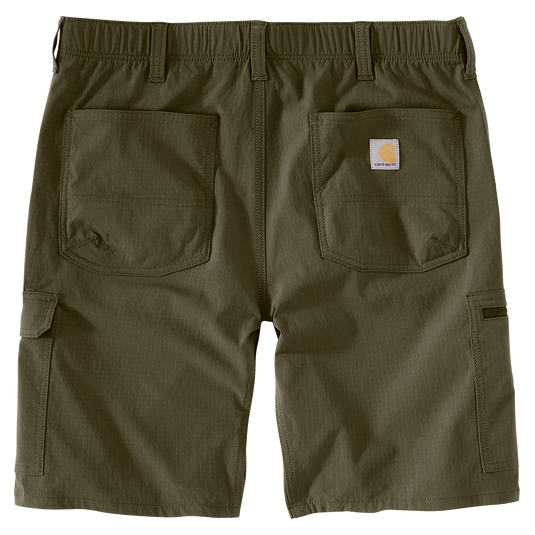 Carhartt Men's Relaxed Ripstop Cargo Shorts Burnished Logs 107330-GN6