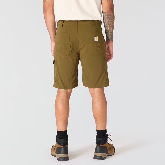 Carhartt Men's Relaxed Ripstop Cargo Shorts Burnished Logs 107330-GN6