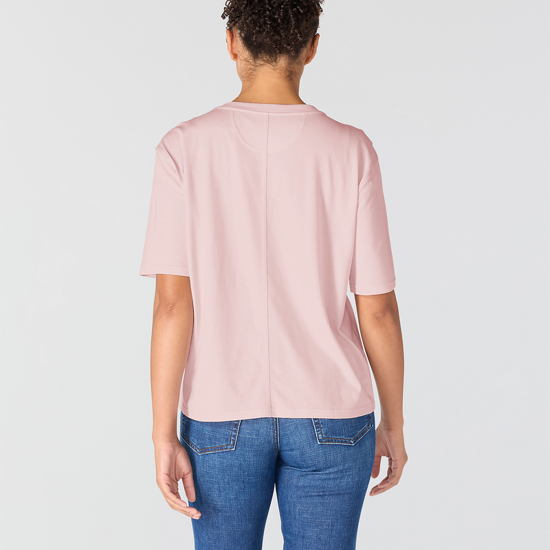 Load image into Gallery viewer, Carhartt Women's TENCEL™ Fiber Series Loose Pennant Flag T-Shirt New Rose 107387-P74

