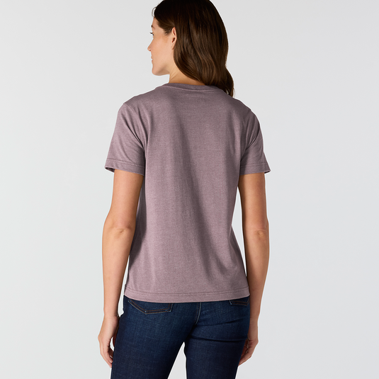 Carhartt Women's Irvine Relaxed T-Shirt Ash Berry Heather 107391-V96