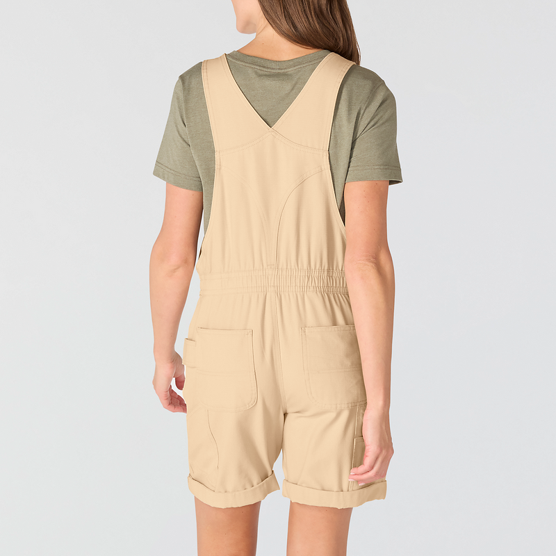 Load image into Gallery viewer, Carhartt Women's Force Ripstop Shortall Classic Beige 107398-A49
