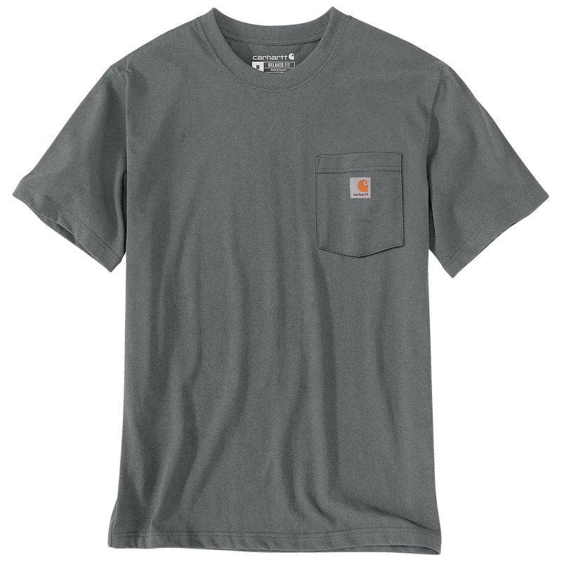 Load image into Gallery viewer, Carhartt Men's Relaxed Fit Lightweght Pocket T-Shirt Basil Heather 107455-E87
