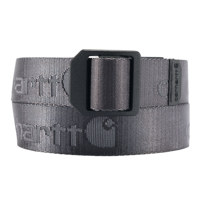 Load image into Gallery viewer, Carhartt Men's Nylon Webbing Ladder Lock Belt Gravel A0005768-039
