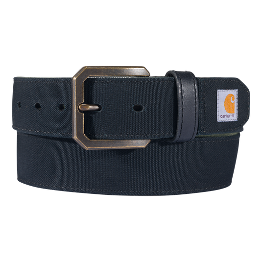 Carhartt Men's Canvas Duck Belt Black 802611-001