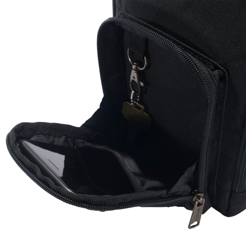 Load image into Gallery viewer, Carhartt Unisex Crossbody Zip Bag Black 803140-001
