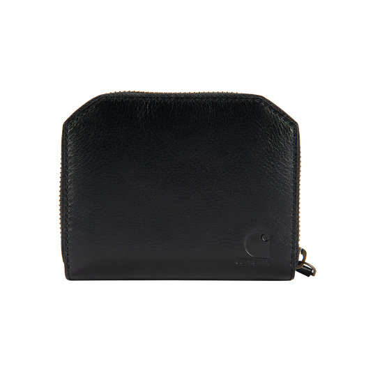 Carhartt Unisex Leather Hybrid Wallet Black 803837-001