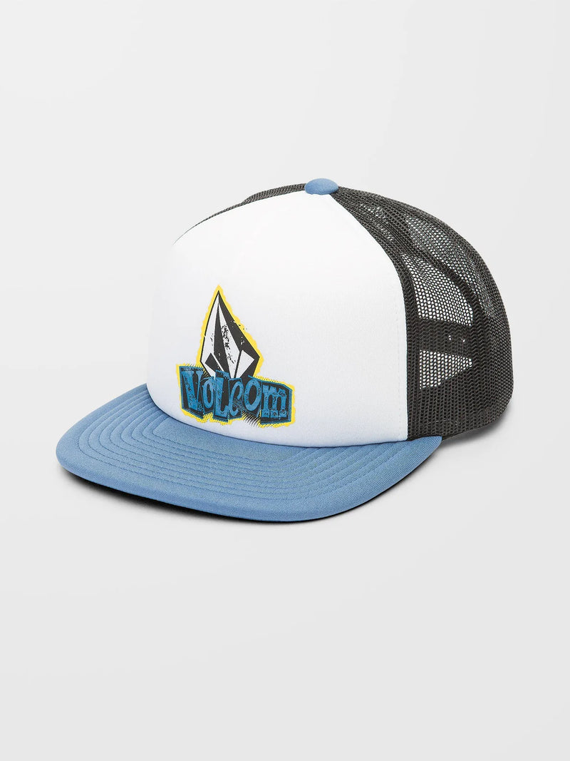 Load image into Gallery viewer, Volcom Kid&#39;s Sticker Stamp Hat Stone Blue F5512430_SNB

