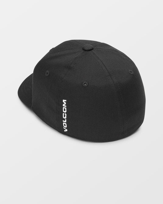 Volcom Kid's Full Stone Flexfit Cap Black  F5512600_BLK