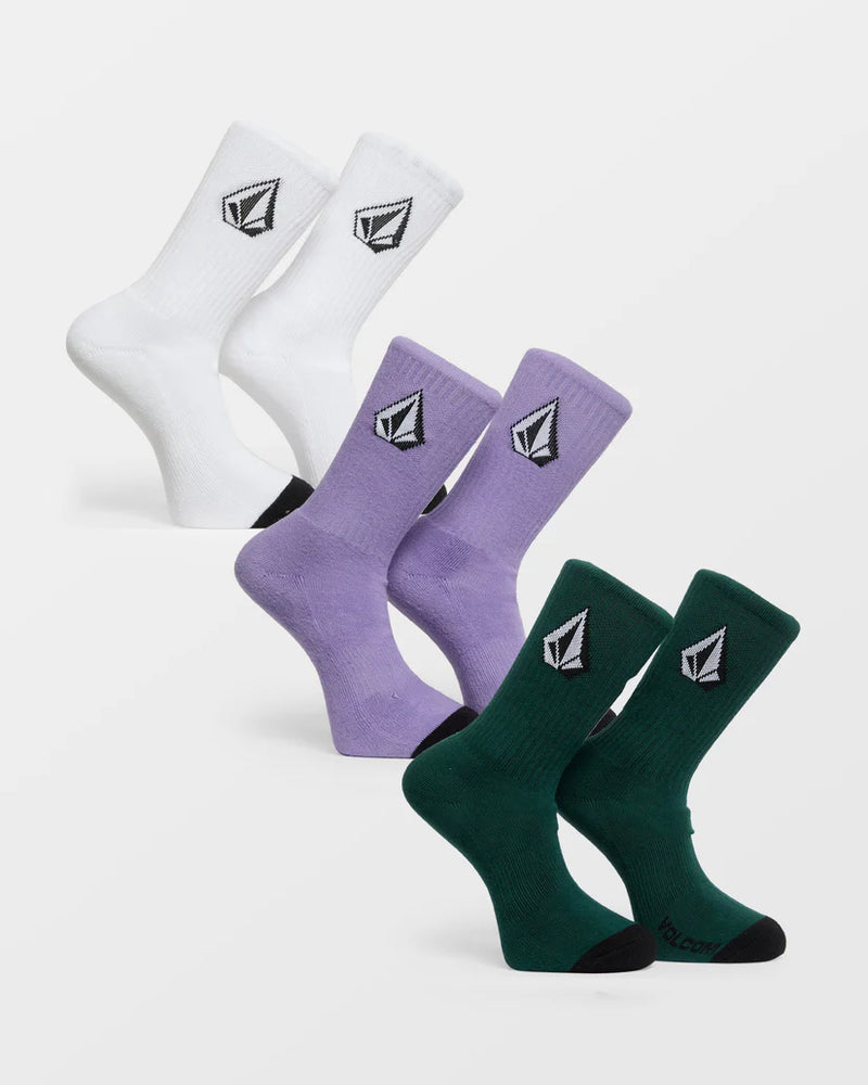 Load image into Gallery viewer, Volcom Men's Full Stone Socks Multi D6312616_MLT
