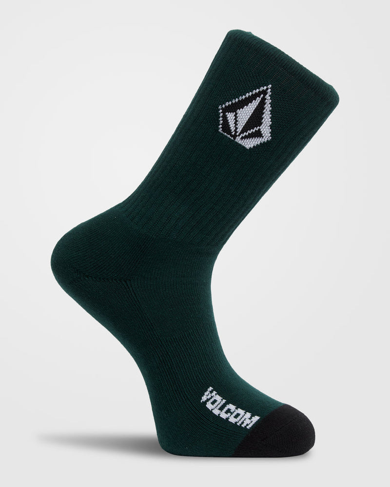 Load image into Gallery viewer, Volcom Kids' Full Stone Socks (3 pack) Multi F6332601-MLT
