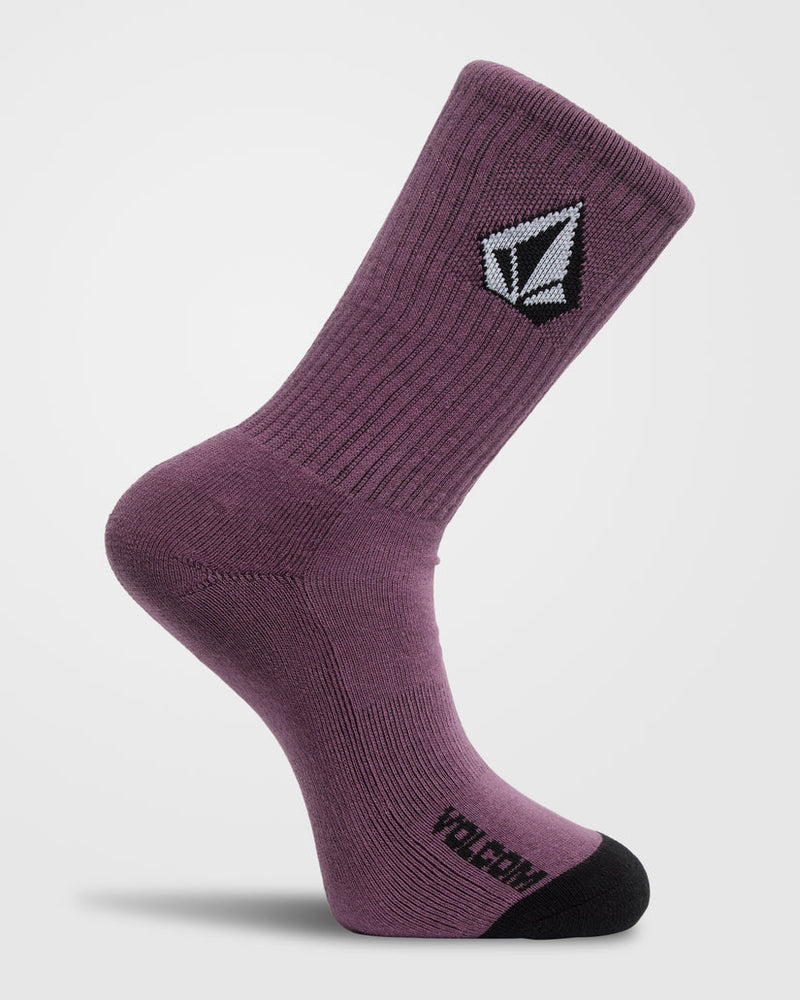 Load image into Gallery viewer, Volcom Kids' Full Stone Socks (3 pack) Multi F6332601-MLT
