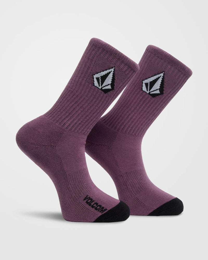 Load image into Gallery viewer, Volcom Kids' Full Stone Socks (3 pack) Multi F6332601-MLT
