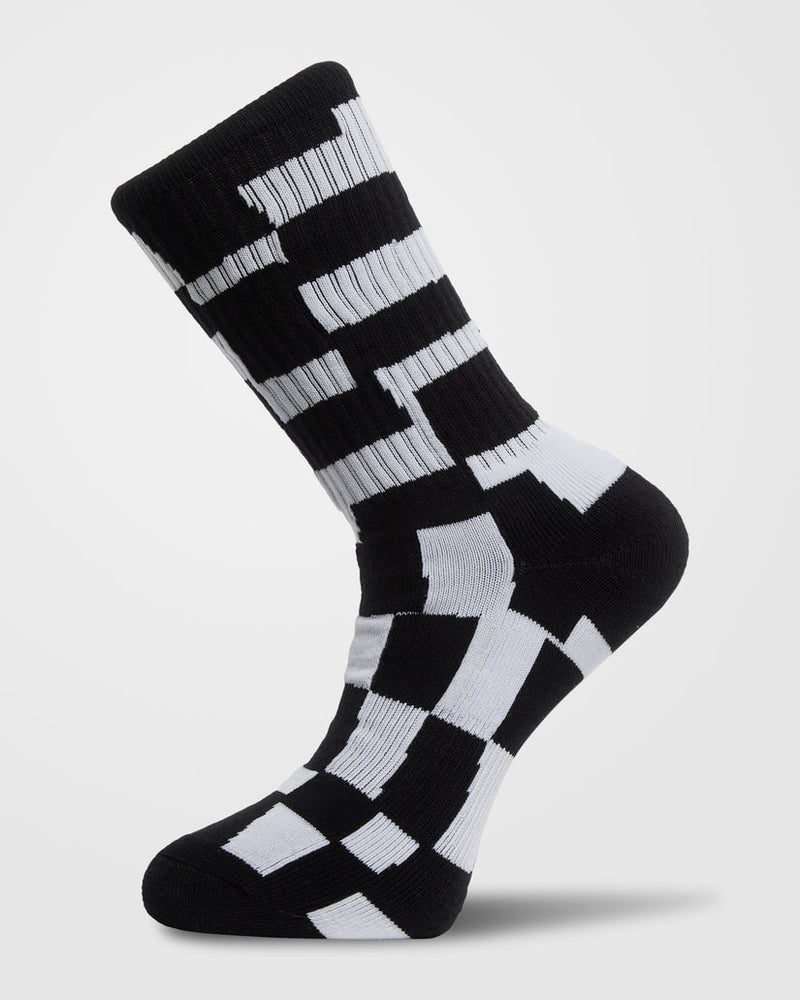 Load image into Gallery viewer, Volcom Kids' Carrau Youth Socks White F6332602-WHT
