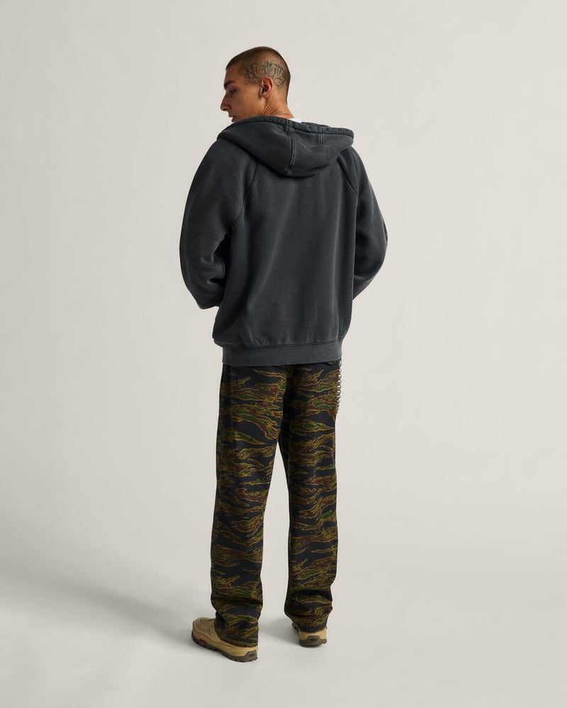 Load image into Gallery viewer, Vans Men&#39;s MTE TeamTeam Full Zip Hoodie Black VN000PJMBLK
