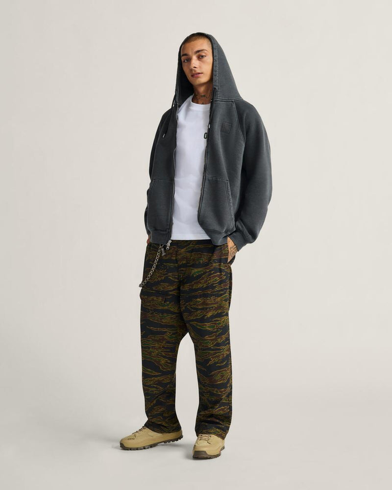 Load image into Gallery viewer, Vans Men&#39;s MTE TeamTeam Full Zip Hoodie Black VN000PJMBLK
