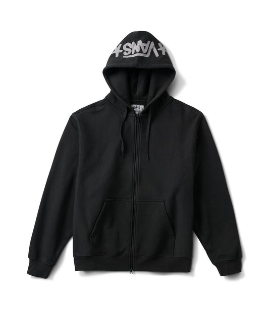 Vans Men's Skate Atiba Haze Full Zip Hoodie Black VN000Q77BLK