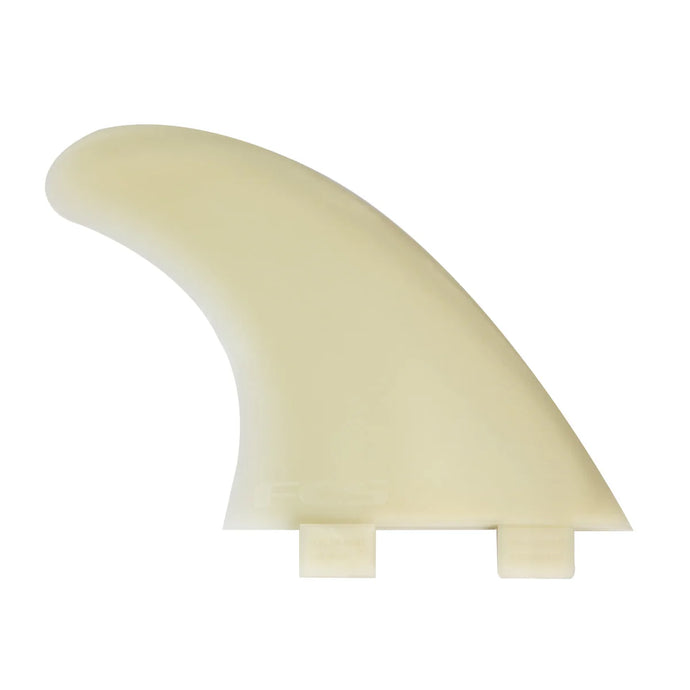 FCS M5 Medium Flex Tri Fin Set Natural Glass 1167-165-00-R