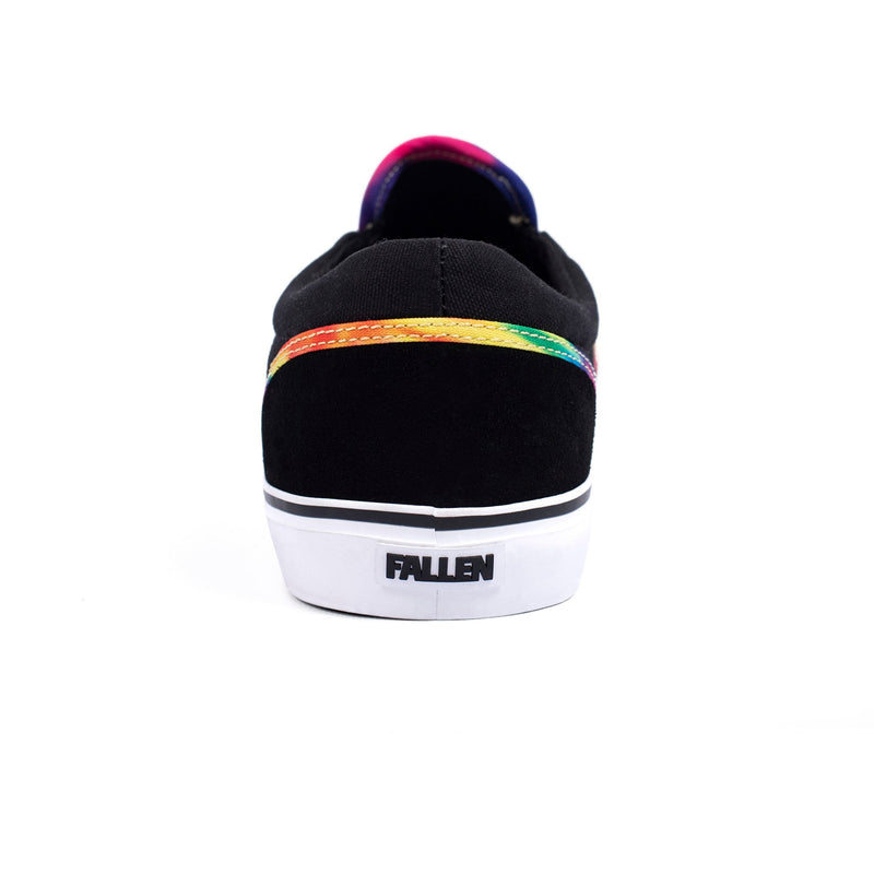 Load image into Gallery viewer, Fallen The Easy Shoes Black Rainbow FML1ZA10
