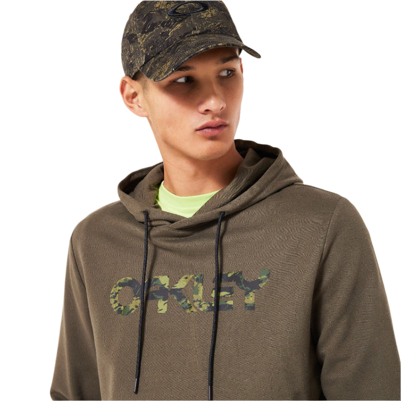 Load image into Gallery viewer, Oakley Men&#39;s B1B Po Hoodie Tiger Camo Green FOA402599-BFQ
