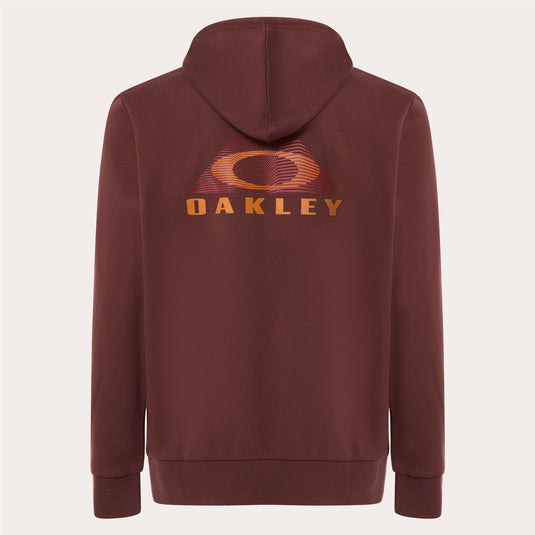 Oakley Men's Lined Mountain Bark Hoodie Grenache FOA406173-9B2